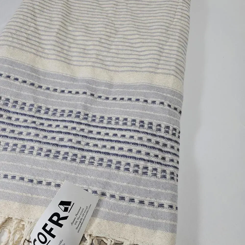Sofra Large Towel 38×70 Natural Fibers - Natural Colors Nutral